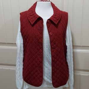 Cabelas Women's Red Vest